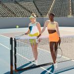 Ryka Womens Courtside Pickleball Sneakers White/Navy 7.5 M