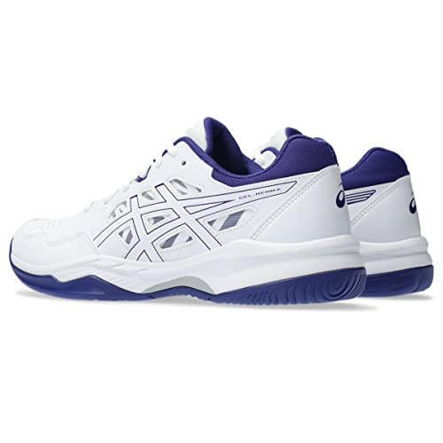 ASICS Gel-RENMA Pickleball Shoes for Women, White/Eggplant