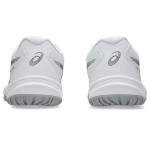 ASICS Kid's Upcourt 6 Grade School Volleyball Shoes, 2, White/Black