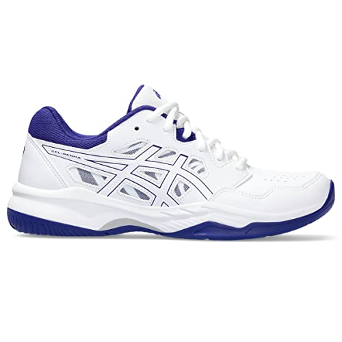 ASICS Gel-RENMA Pickleball Shoes for Women, White/Eggplant