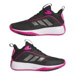 Adidas Men's Own The Game 3.0 Basketball, Black/Iron Metallic/Shock Pink, 12