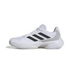 Adidas Men's CourtJam Control 3, White/Black/Grey, 11.5