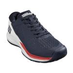Wilson Men's Rush Pro Ace Pickler Pickleball Shoe - Navy Blazer/White/Infrared, Size 10
