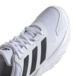 Adidas Men's CourtJam Control 3, White/Black/Grey, 11.5