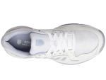 K-Swiss Women's Court Express Pickleball Shoe, White/Heather/Peach Fuzz, 8 M