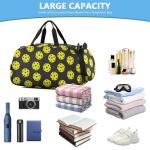 Sletend Kids Pickleball Balls Duffle Bag Travel Bag for Toddler Overnight Duffel Ballet Dance Sport Carry On Weekender Bag with Shoes Compartment for Boys & Girls