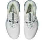 ASICS Women's Gel-Resolution X Tennis Shoes, 8, White/Monument Blue