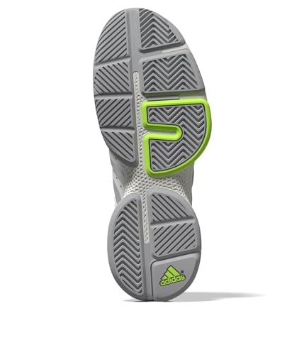 Adidas Women's Pickleball Court Shoes, White/Silver, Size 8