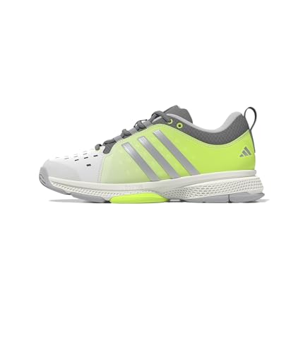Adidas Women's Pickleball Court Shoes, White/Silver, Size 8