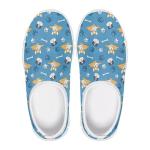 Ctsgobvahy Children's Slip On Lightweight Sports Shoes,Breathable Tennis Style Suitable for Running, Pickleball & More, Ideal for Active Boys and Girls in Spring and Summer,Dog