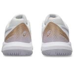ASICS Women's Gel-Dedicate 8 Pickleball Shoes, 8.5, White/Dusk Violet