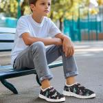 Ctsgobvahy Sports Shoes for Boys Girls, Toddlers Kids Easy-to-Put-On Low-Top Shoes, Butterflies Children's Lightweight Breathable Shoe,Suitable for Running,Tennis,Pickleball,Baseball