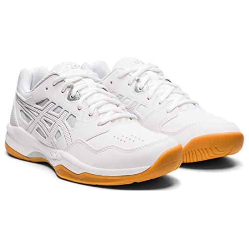 ASICS Gel-RENMA Pickleball Shoes, Women's White/Silver (Size 6)