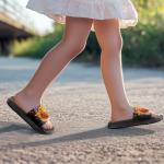 Goncariar Pickleball Flame Slides for Boys Size 11 Cool Ball Kids Slides Boys Summer Shower Shoes Lightweight Arch Support Open Toe Sandals Pool Shoes for Beach & Outdoor Sport Play