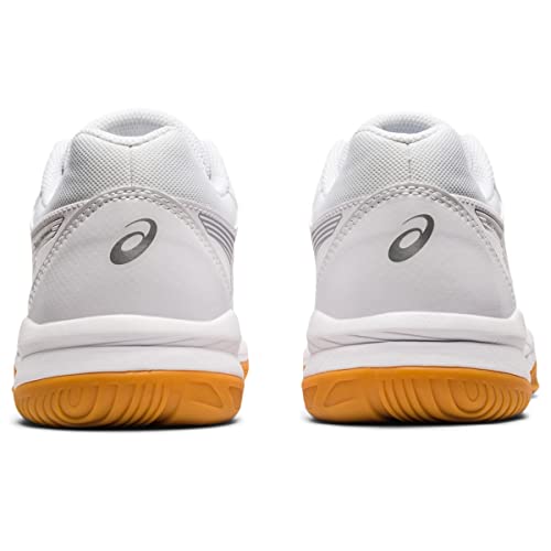 ASICS Gel-RENMA Pickleball Shoes, Women's White/Silver (Size 6)