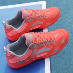 Hiuzylqx Mens Indoor Court Shoes for Table Tennis, Badminton Sneaker with Arch Support for Boys and Girls Volleyball, Pickleball,C,8.5