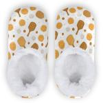 Gredecor Girls Boys Slippers Brown Pickleball Paddle Balls Household Shoes Warm Indoor Home House Slipper for Kids, 9-11