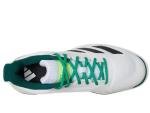 Adidas Men's Courtflash Pickleball, White/Black/Collegiate Green, 8.5