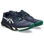 ASICS Men's Gel-Resolution X Tennis Shoes, 12, Midnight/Cream