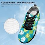 Funnydude Pickleball Print Girls Tennis Shoes Size 10.5 Little Kid Casual School Shoes Comfortable Footwear
