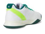 Adidas Men's Courtflash Pickleball, White/Black/Collegiate Green, 8.5