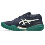 ASICS Men's Gel-Resolution X Tennis Shoes, 12, Midnight/Cream