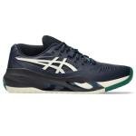 ASICS Men's Gel-Resolution X Tennis Shoes, 12, Midnight/Cream