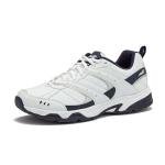 Avia Avi-Verge Mens Sneakers - Cross Trainer Mens Tennis Shoes, Pickleball or Walking Shoes for Men - White/True Navy, 9.5 Wide