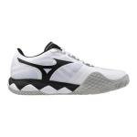 Mizuno Wave Enforce Tour 2 AC Men's Tennis Shoe, All Court Shoe, White-Black, US Mens 10.5