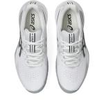 ASICS Men's Gel-Challenger 15 Tennis Shoes, 11.5, White/Gunmetal