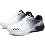 Hiuzylqx Men's Indoor Court Shoes for Tennis, Bottom wear Resistant Anti Slip Badminton Pickleball Sneakers Boys and Girls,Black,7.5