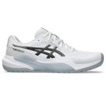 ASICS Men's Gel-Challenger 15 Tennis Shoes, 11.5, White/Gunmetal