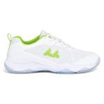 LEFUS Women's Light 201 Lightweight Non-Marking Pickleball Shoes - Court Shoes for Badminton & Tennis (White, 7.5)