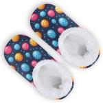 Boccsty Colorful Pickleball Balls Sports Boys Girls House Slippers Kids Toddler Home Shoes Winter Indoor Shoe S