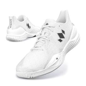Diadem Court Burst | Women's Pickleball & Tennis Shoes for Stability, Speed, Performance & Comfort, White, US Size M5.5/W7