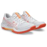 ASICS Women's Gel-Rocket 12 Volleyball Shoes, 9, White/Vivid Coral
