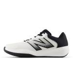 New Balance Men's 696 V6 Tennis Shoe, White/Black, 13 Wide