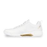 Salming Viper Pro (White/Gold) Men's Low Squash Shoes (1234060-0740) 12.0