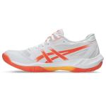 ASICS Women's Gel-Rocket 12 Volleyball Shoes, 9, White/Vivid Coral