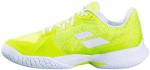 Babolat Women’s Jet Mach Pickleball Shoes, Fluo Yellow/White (US Women's Size 10)