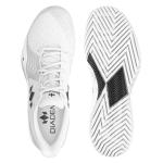 Diadem Court Burst | Women's Pickleball & Tennis Shoes for Stability, Speed, Performance & Comfort, White, US Size M5.5/W7
