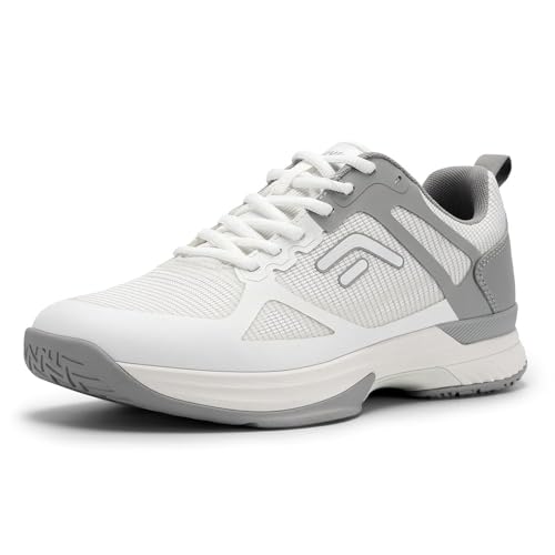 Men's Wide Court Pickleball Tennis Shoes, Arch Support