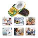 Boccsty Balls Pickleball Yellow Green Boys Girls House Slippers Kids Toddler Home Shoes Winter Indoor Shoe S