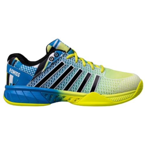 K-Swiss Men's Express Light Court Shoe, Blue/Yellow