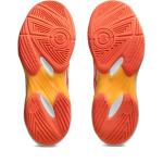 ASICS Women's Gel-Rocket 12 Volleyball Shoes, 9, White/Vivid Coral