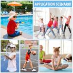 VIGTRO Pickleball Paddles Balls Kids Overnight Travel Duffel Bag Sport Gym Bag for Boys Girls with Shoe Compartment, Carry On Weekender Luggage Bag for Dance Swim Yoga