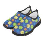 Vuriqeby Pickleball Lightweight Elastic Sneakers Casual Soft Walking Shoes for Boys Girls Breathable Versatile Camping Shoe for Skate US 13.5 Black Sole