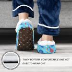Boccsty Pickleball Colorful Cartoon Ball Boys Girls House Slippers Kids Toddler Home Shoes Winter Indoor Shoe S