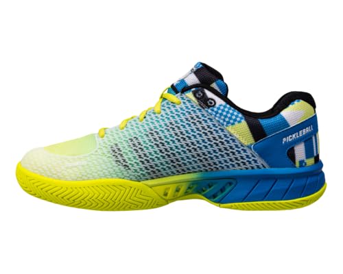 K-Swiss Men's Express Light Court Shoe, Blue/Yellow