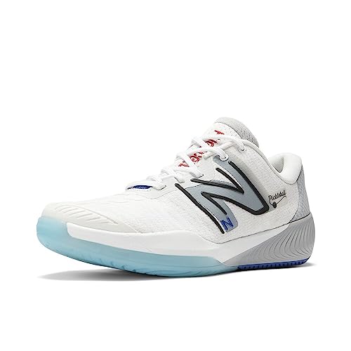 New Balance FuelCell 996V5 Pickleball Shoes White/Grey/Royal